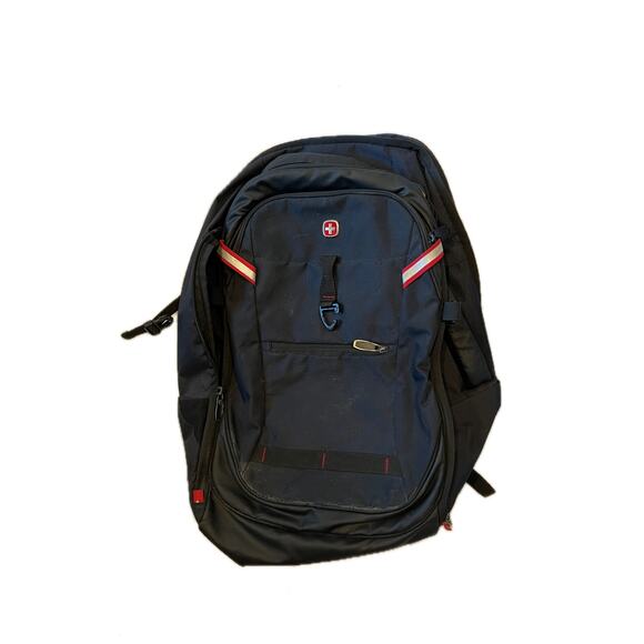Swiss Gear 8183 16" Laptop Backpack Black Red